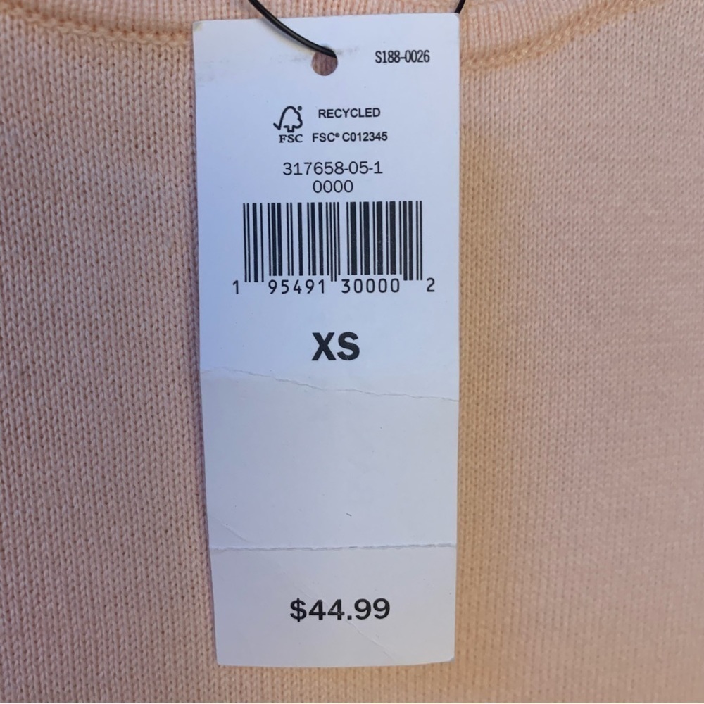Banana Republic Peach Lightweight Knit Tank Top - Picture 6 of 9